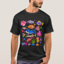 Zoek naar zee kleuren tshirts Kleurrijke vis