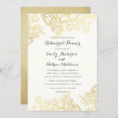 Recherche de élégant de répétition dîner invitations Blanc