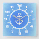 Recherche de roue de bateau horloges Blanc