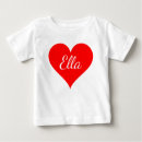 Recherche de coeur rouge tshirts Coutume