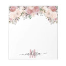 Recherche de floral blocsnotes Monogramme
