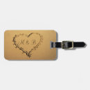 Recherche de coeur amour bagages étiquettes Pour eux