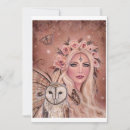 Recherche de fée de hibou vœux cartes Pour tous