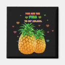 Recherche de ananas magnets Coloré