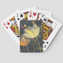 Recherche de clair lune de jeux de cartes Floral