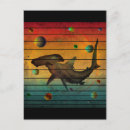 Recherche de requin drôle cartes postales Vintage