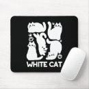 Recherche de chatons blancs tapis souris Chats
