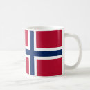 Recherche de norvégienne tasses Drapeau de la norvège