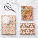 Recherche de papillon orange papier cadeau Été