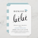 Recherche de bonjour bebe baby shower invitations Paris