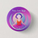 Recherche de le yoga badges Paix