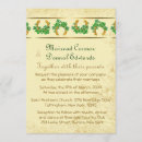 Recherche de shamrock irlandais invitations Celtique