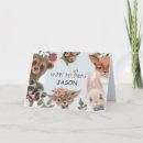 Recherche de chouette vœux cartes Feuille