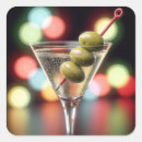 Recherche de verre de martini autocollants Boisson