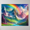 Recherche de paysage magique posters Fleurs