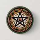 Recherche de druides badges Pentagramme