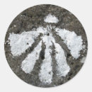 Recherche de camino autocollants Coquille de saint jacques