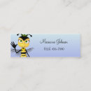 Recherche de dessin d abeille cartes visite Bande dessinée