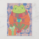 Recherche de mignons de grenouille cartes postales Vacances