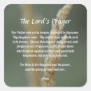 Zoek naar onze vader stickers Gebed