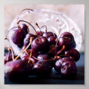 Recherche de cherry fruit posters Rouge