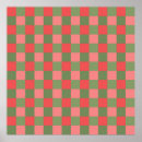 Zoek naar checkered pattern kunst Black