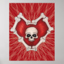 Recherche de coeur gothique posters Jour des valentines