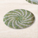 Recherche de crochet dessous de verres Vert
