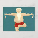 Recherche de poses de yoga cartes postales Remise