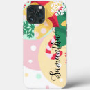 Recherche de noël mignon iphone coques Coloré