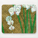 Recherche de fleurs blanches tapis souris Abstrait