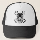 Recherche de crâne et os casquettes Squelette