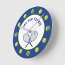 Recherche de balle de tennis horloges Boules