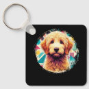 Zoek naar goldendoodle sleutelhangers Schattig