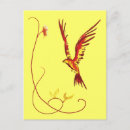 Zoek naar phoenix vogel briefkaarten Rood