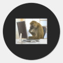 Recherche de singes drôles autocollants Boissons