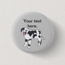 Zoek naar witte vlekken buttons Hond