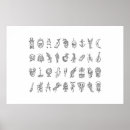 Zoek naar symbolen posters Donker