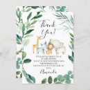 Zoek naar safari dieren kaarten Baby shower