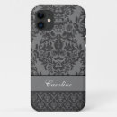Recherche de conception de damassé iphone coques Élégant