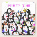 Recherche de pingouin mignon dessous de verres Anniversaire
