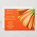 Recherche de gerberas invitations Orange