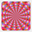 Recherche de spirale rouge autocollants Bleu