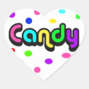 Recherche de bonbons autocollants Drôle