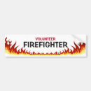 Recherche de pompiers voiture autocollants Volontaire