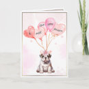 Recherche de bulldog saint valentin cartes Coeur