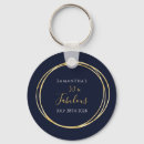 Zoek naar gouden 50ste verjaardag sleutelhangers Modern