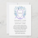 Recherche de blason invitations Bleu