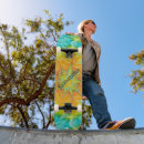 Recherche de tie dye skateboards Hippie