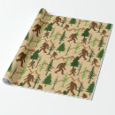 Recherche de bigfoot papier cadeau Forêt